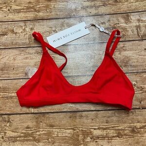 White Fox Boutique Scarlet Bikini Top
